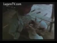 Japanese amateur animal porn video